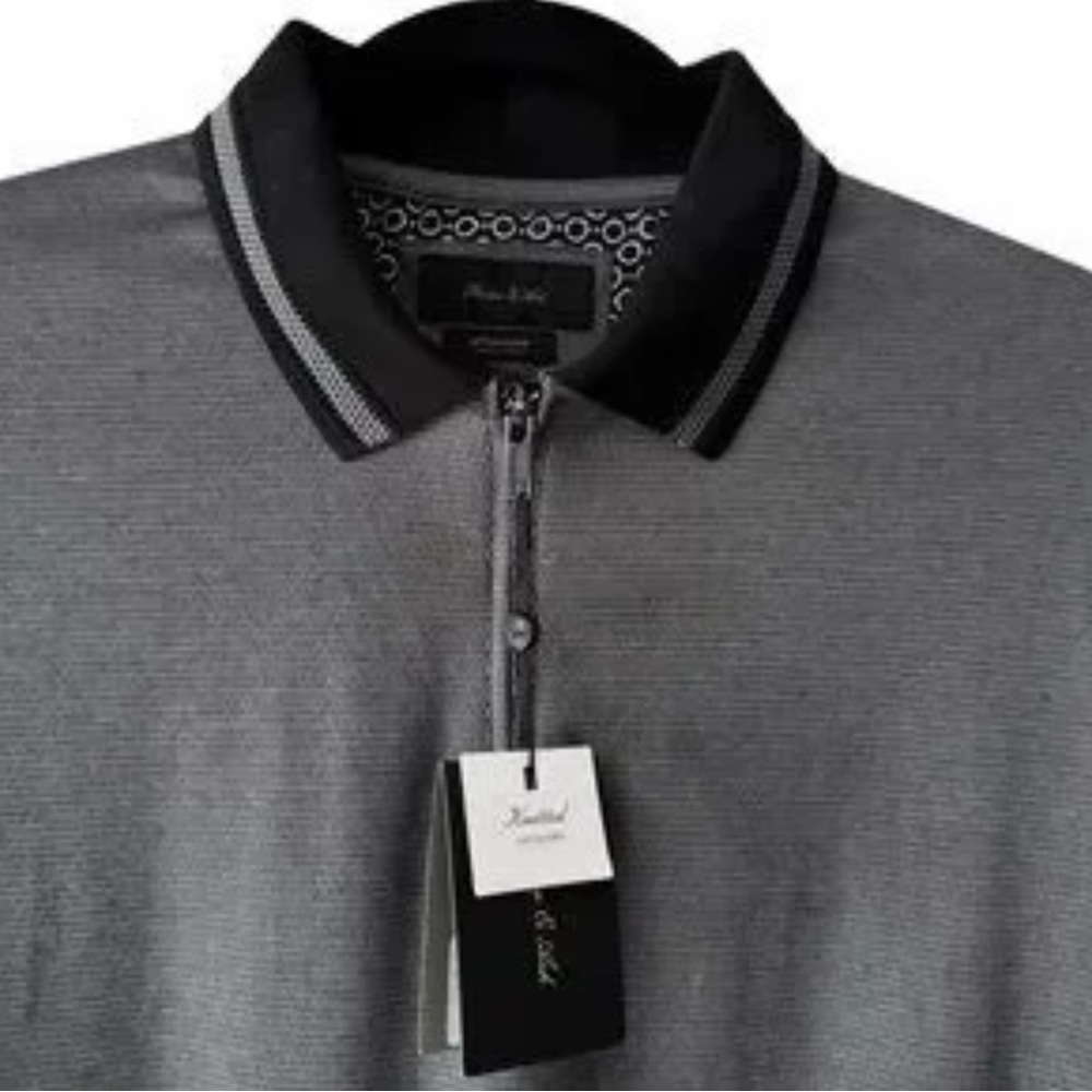 Porter & Ash NWTs Cotton Blend Knitted Men's Polo Shirt Size XXL